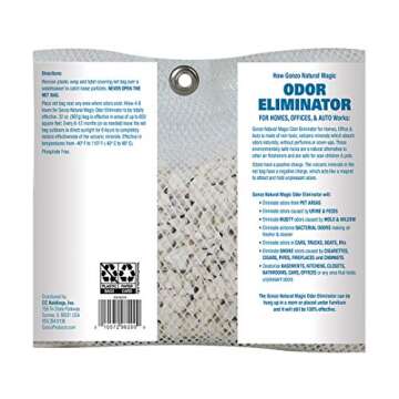 Gonzo Odor Eliminating Rocks for Homes - 2 Pack