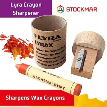 Lyra Crayon Sharpener for Jumbo Crayons Made in Germany