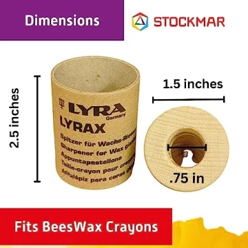 Lyra Crayon Sharpener for Jumbo Crayons Made in Germany