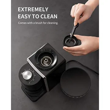 KIDISLE Conical Burr Coffee Grinder for Perfect Brewing