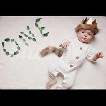 Shalofer Wild Things Romper for Baby Boys and Girls