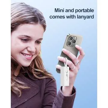 Mini Portable Charger 5000mAh Power Bank For Travel