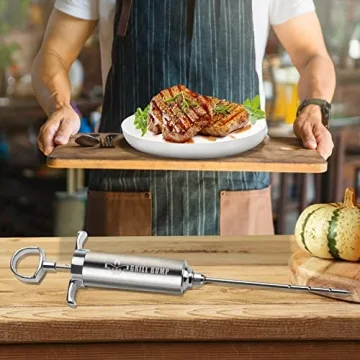 Grill Bump Meat Injector Kit for Flavorful BBQ Cooking