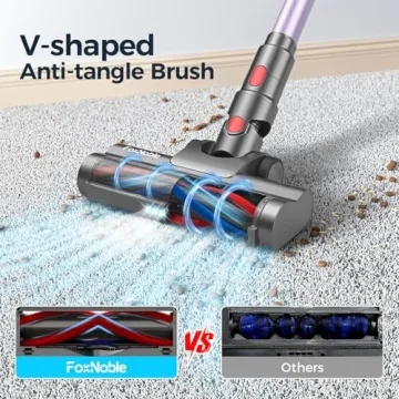 Cordless Vacuum with 50Min Runtime for Home Use