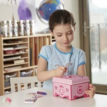 Melissa & Doug Jewelry Box Craft Kit for Kids