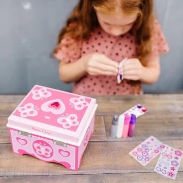 Melissa & Doug Jewelry Box Craft Kit for Kids
