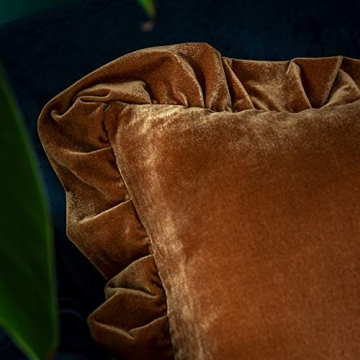 Luxurious Velvet Throw Pillow Covers - 18x18 Set of 2