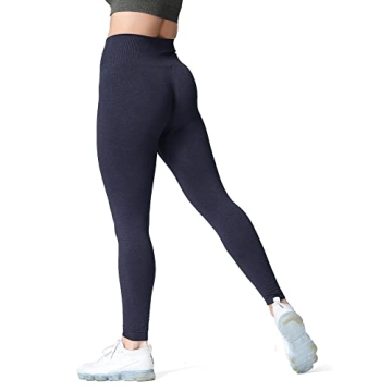 Aoxjox Women's High Waist Seamless Leggings for Fitness