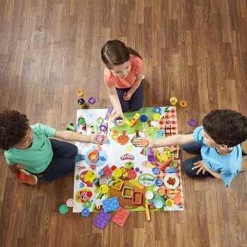 Play-Doh Play-Date Party Crate with 40 Tools and Play Mat