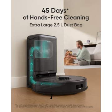 Eufy X8 Pro Robot Vacuum Powerful Suction Self-Emptying