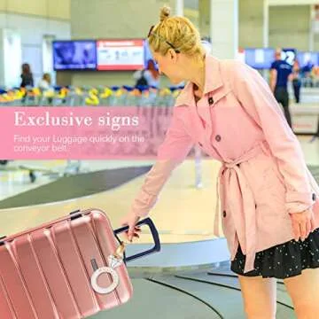 Outus Bridesmaid Travel Luggage Tags Set of 6 Bachelorette Party Favors Bridal Proposal Gifts PU Leather Suitcase Tags for Bridal Shower Wedding Parties Favors Bride to Be Gift