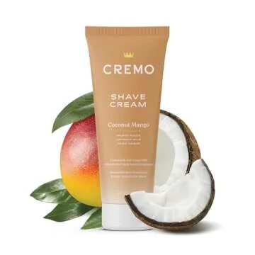 Cremo Coconut Mango Shave Cream for Women 6 Fl Oz