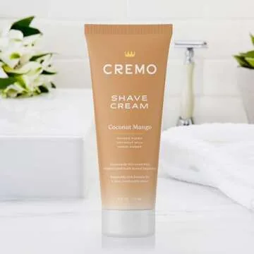 Cremo Coconut Mango Shave Cream for Women 6 Fl Oz