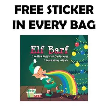 Elf Barf Rainbow Lace Licorice Funny Unique Christmas Stocking Stuffer Gag Birthday Girl, Boy and Teens Candy Gift (5.5 Ounces)