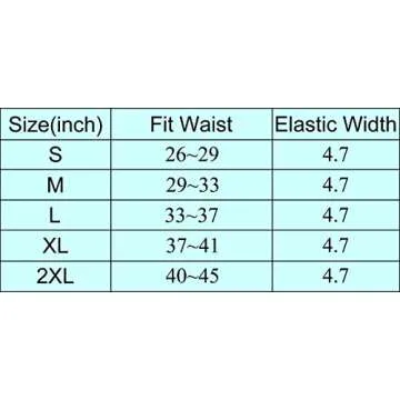 GRACE KARIN Women’s Elastic Costume Waist Belt O-Ring Front Gothic Punk Corset Belt for Women(Black Goth Style,M)