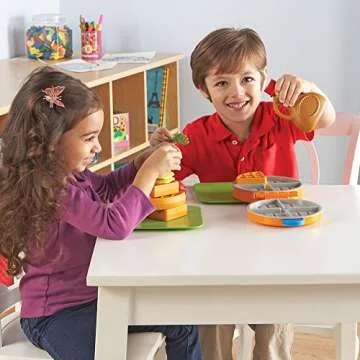 Breakfast Play Food Set for Kids - 14 Piece Cooking Fun