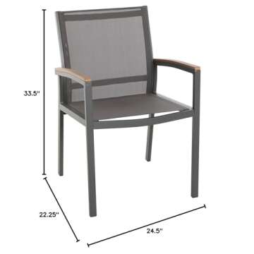 Stylish and Durable Outdoor Dining Chairs Set