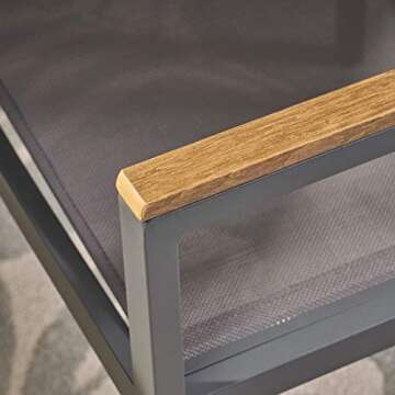 Stylish and Durable Outdoor Dining Chairs Set