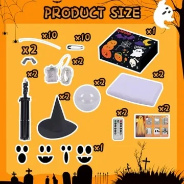 Adorable Halloween Ghost Kit - Ideal Outdoor Décor