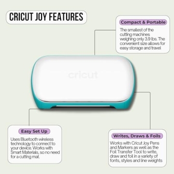 Cricut Joy Craft Cutting Machine Portable & Smart Bundle