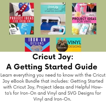 Cricut Joy Craft Cutting Machine Portable & Smart Bundle