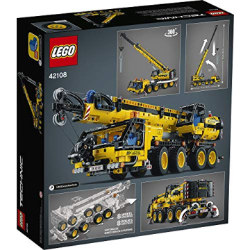 LEGO Technic Mobile Crane 42108 Building Kit for Ages 10+