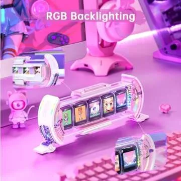 Divoom Time Gate - Stylish Smart Digital Clock with Fun Features