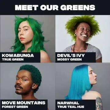 Good Dye Young Semi-Permanent Hair Color, Vegan and Cruelty-Free Blue Hair Dye, Last up to 24 Washes, Non-Damaging Conditioning Hair Color (5FL OZ, Narwhal)