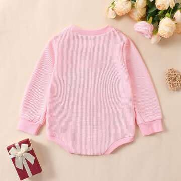 Amiblvowa Newborn Infant Baby Girl Oversized Sweatshirt Bubble Romper Crewneck Lucky Onesie St Patricks Day Clover Outfit