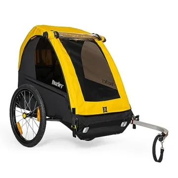 Burley Bee Bike Trailer: Lightweight, Safe 1-2 Seat Kids Trailer for Adventures