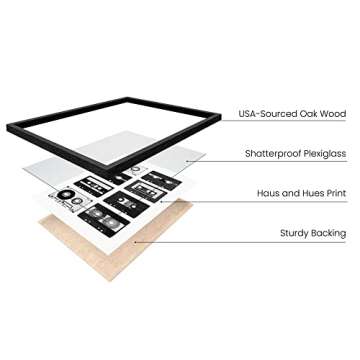 HAUS AND HUES Cassette Tape Poster, Music Wall Art, Retro Wall Decor, Vintage Poster, Music Art, 90s...