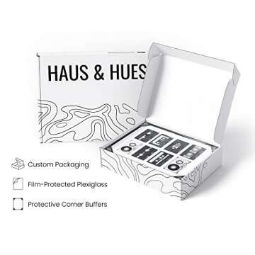 HAUS AND HUES Cassette Tape Poster, Music Wall Art, Retro Wall Decor, Vintage Poster, Music Art, 90s Poster, Record Wall Decor, Music Room Decor, 90s Decor (Black Frame, 12x16)