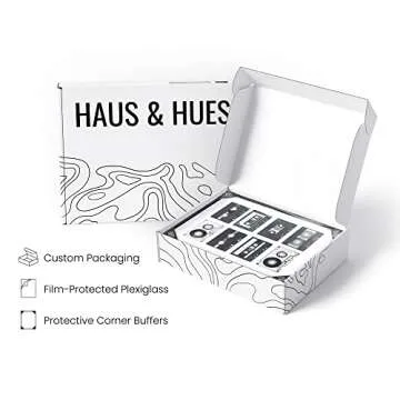 HAUS AND HUES Cassette Tape Poster, Music Wall Art, Retro Wall Decor, Vintage Poster, Music Art, 90s Poster, Record Wall Decor, Music Room Decor, 90s Decor (Black Frame, 12x16)