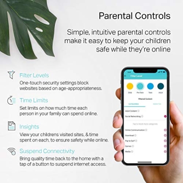 TP-Link Deco Mesh AC1900 WiFi System (Deco S4) – Up to 5,500 Sq.ft. Coverage, Replaces WiFi Router and Extender, Gigabit Ports, Works with Alexa, 3-pack