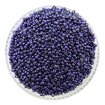 Miyuki Seed Beads 11/0 Duracoat Galvanized Lilac Night