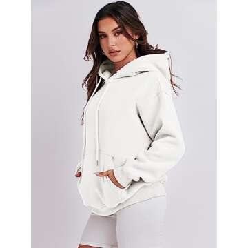 Oversized Fleece Hoodie for Women | Comfort Meets Style