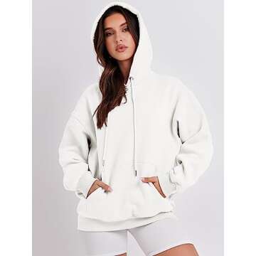 Oversized Fleece Hoodie for Women | Comfort Meets Style