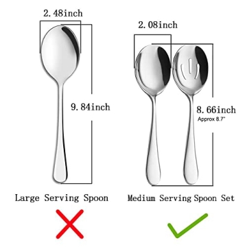 Elegant AOOSY Serving Utensil Set for Buffets and More