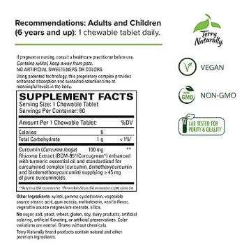 CuraMed Curcumin Complex Chewable Tablets 100mg