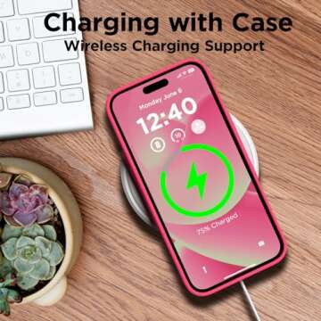 Durable COFFKER iPhone 15 Pro Case - Stylish Protection