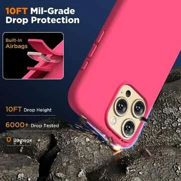 Durable COFFKER iPhone 15 Pro Case - Stylish Protection