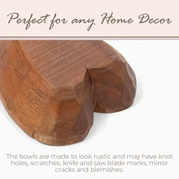 Beautiful Birdie Designs Heart Dough Bowl for Home Decor