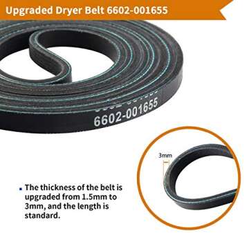 Upgraded Samsung Dryer Repair Kit for Quiet Operation