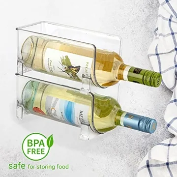 JINAMART Stackable Wine Racks - Perfect for Wine Storage