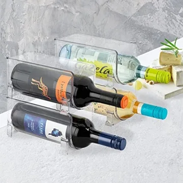 JINAMART Stackable Wine Racks - Perfect for Wine Storage