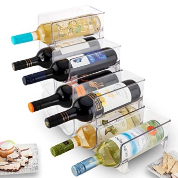 JINAMART Stackable Wine Racks - Perfect for Wine Storage