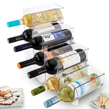 JINAMART Stackable Wine Racks - Perfect for Wine Storage