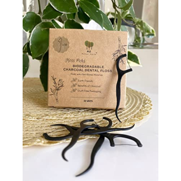 Biodegradable Vegan Dental Floss Picks for Eco-Friendly Care