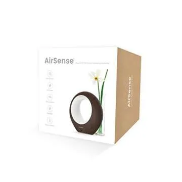 iBaby Airsense Smart Baby Audio Monitor, Temperature, Humidity & VOC Detector, Darkwood