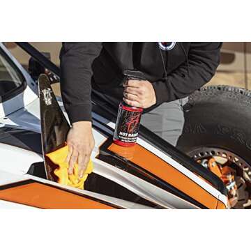 Boat Bling Hot Sauce Premium Hard Water Spot Remover w/High-Gloss Wax Sealants, 32 oz.